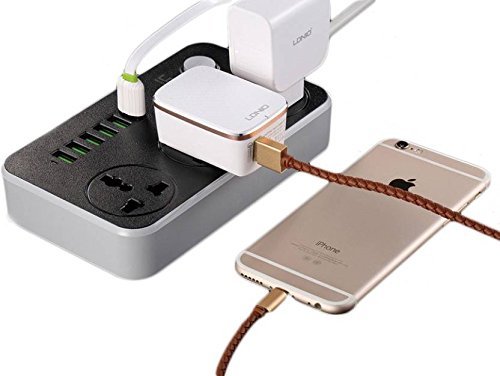 Ldnio 6 Usb Ports And 3 Power Socket Extension (5)