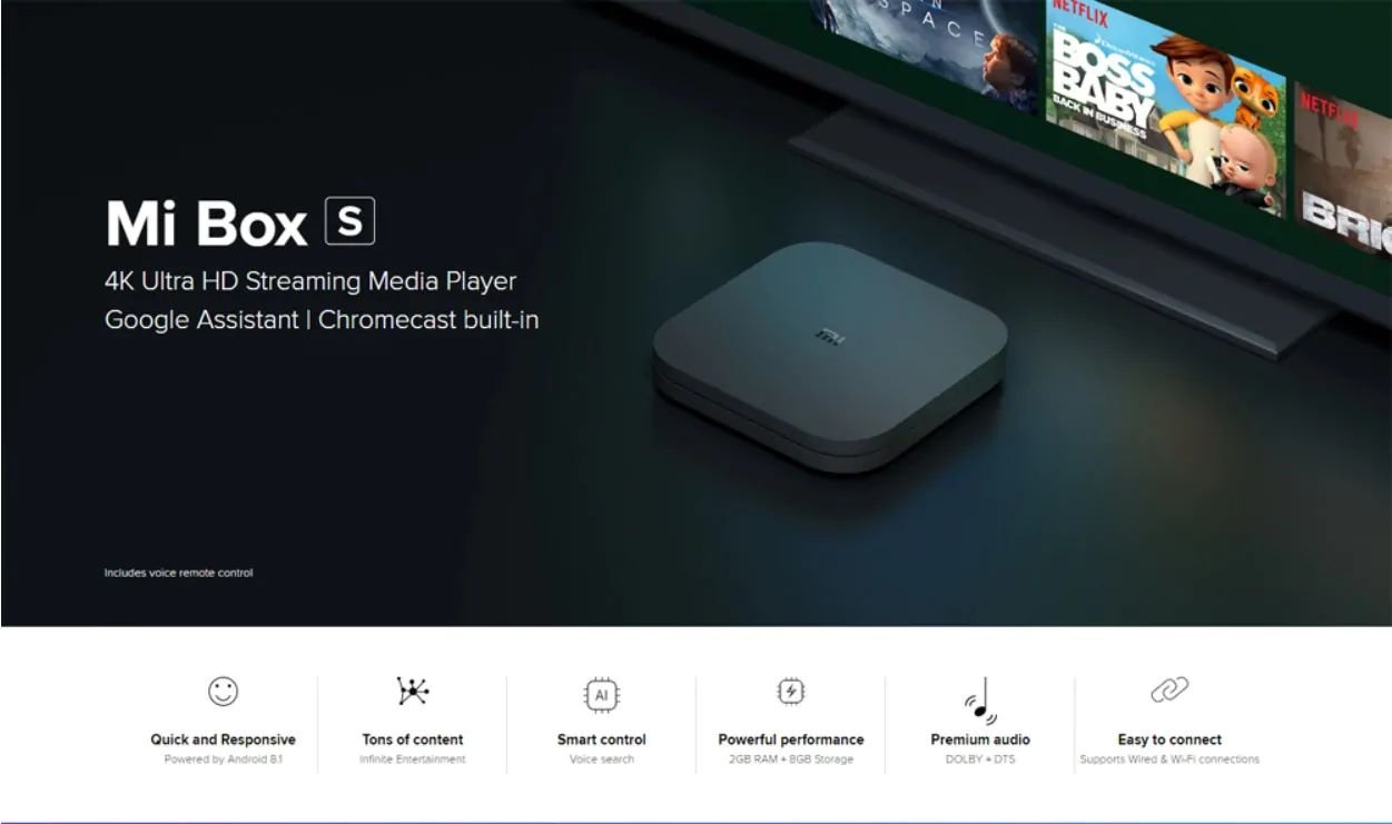 Xiaomi Mi Box S 4k Hdr Android Tv With Google Assistant (7)