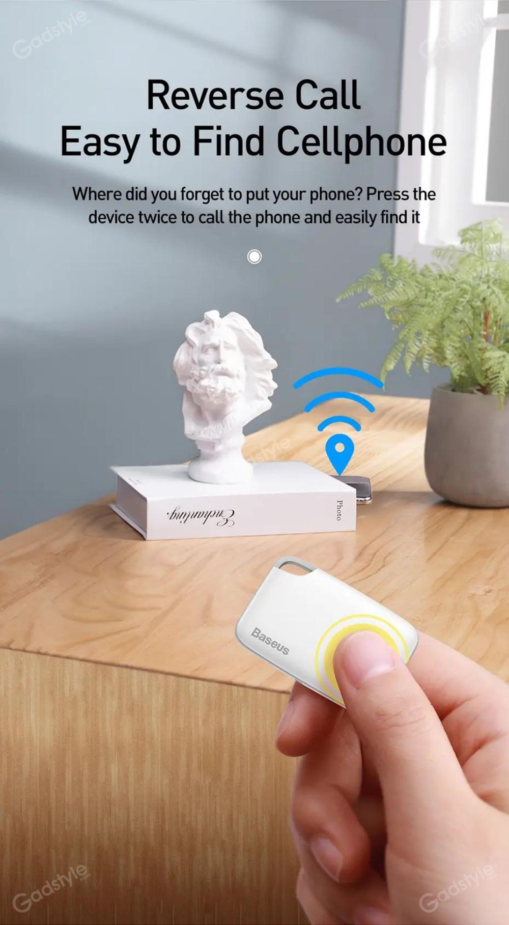 Baseus T2 Wireless Smart Tracker Anti Lost Alarm Tracker (1)