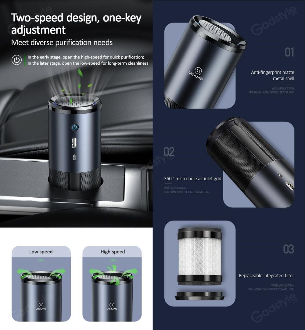 Usams Us Zb169 Portable Uvc Air Purifier (6)