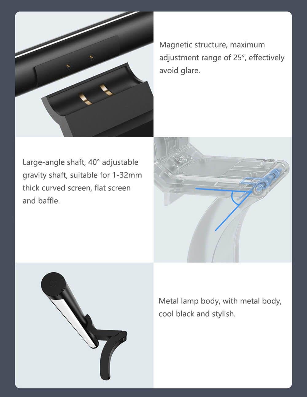 Xiaomi Eye Care Computer Monitor Light Bar Usb Led Screen Hanging Lamp (3)
