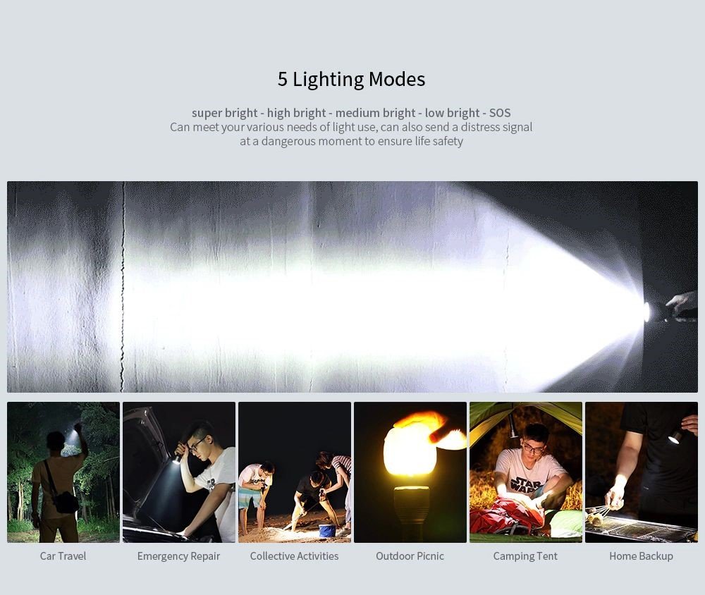 Xiaomi Nextool Mi Youpin Torchlight Flashlight Ipx7 (3)