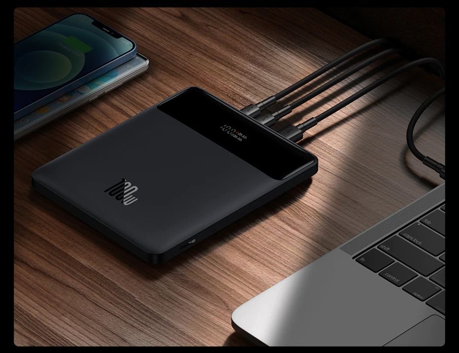 Baseus 100w Power Bank 20000mah Type C Pd (3)