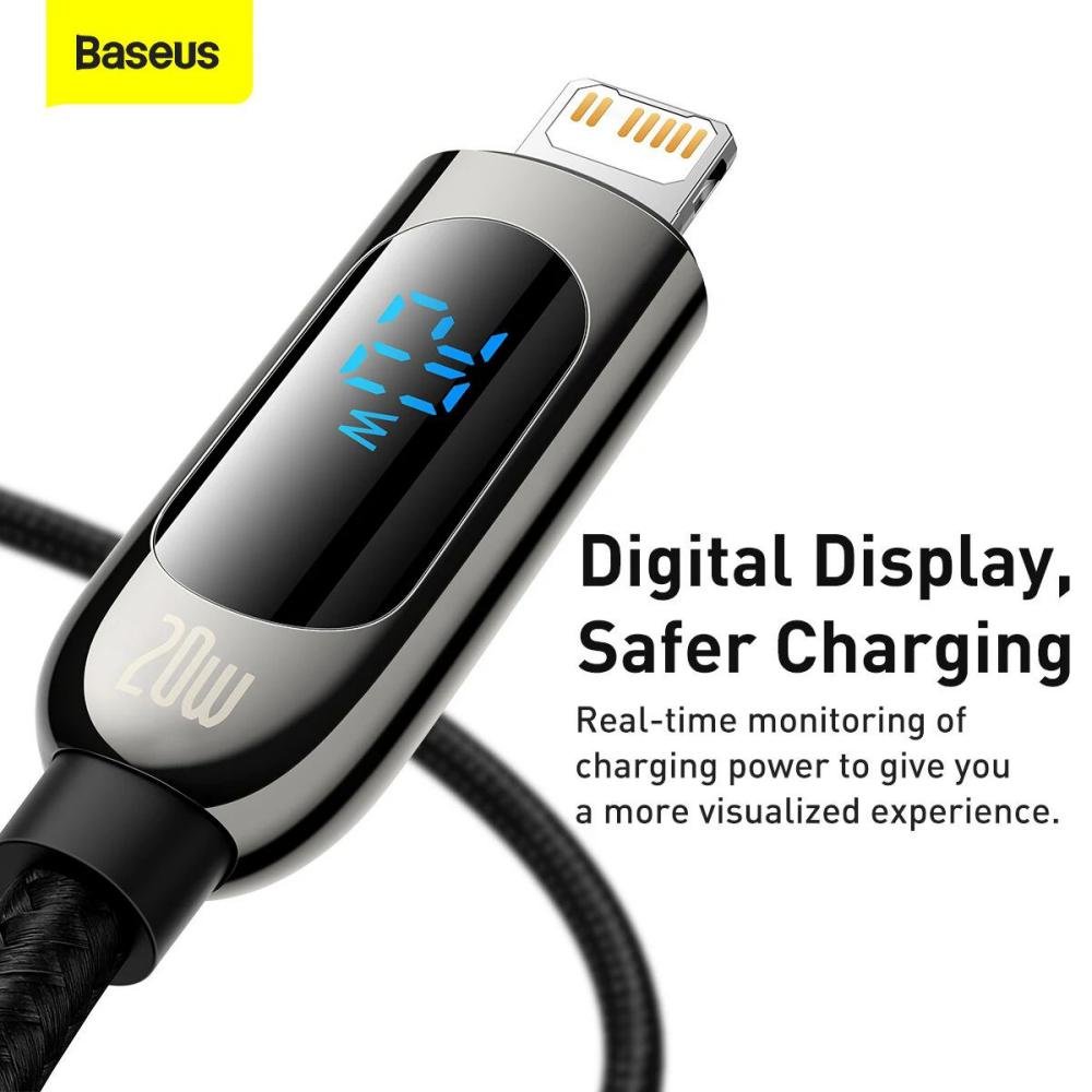 Baseus 20w Display Fast Charging Data Cable Type C To Ip (4)