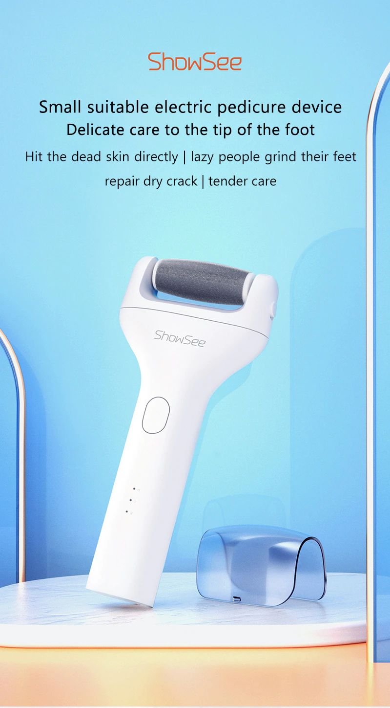 Xiaomi Showsee Electric Foot File Vacuum Callus Remove (4)