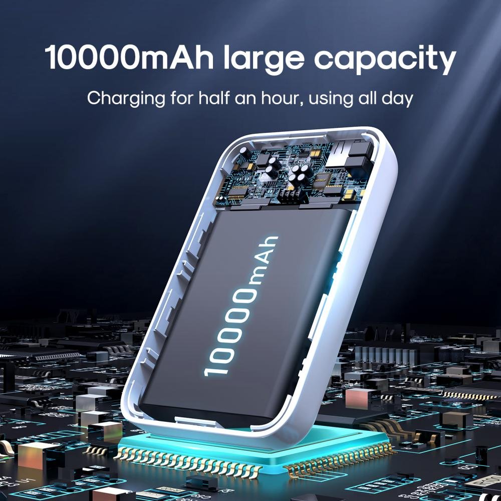 Joyroom Jr W020 20w Magnetic Wireless Charging Power Bank 10000mah (5)