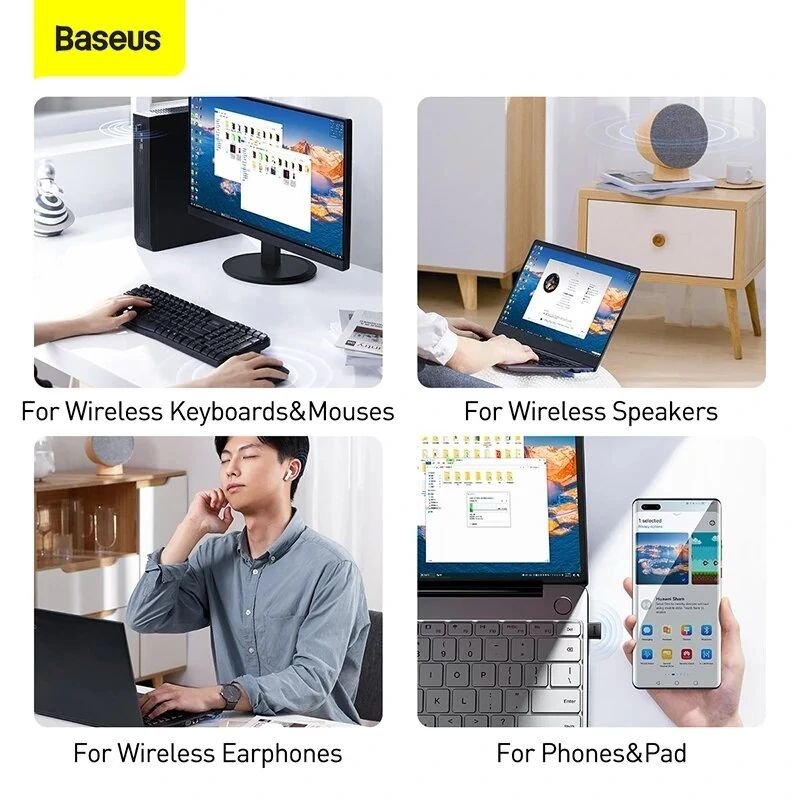 Baseus Ba04 Bluetooth V5 0 Usb Adapter Receiver (5)