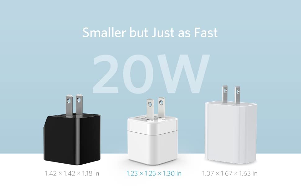 Anker 20w Cube Charger With 6ft Usb C To Mfi Lightning Cable (3)
