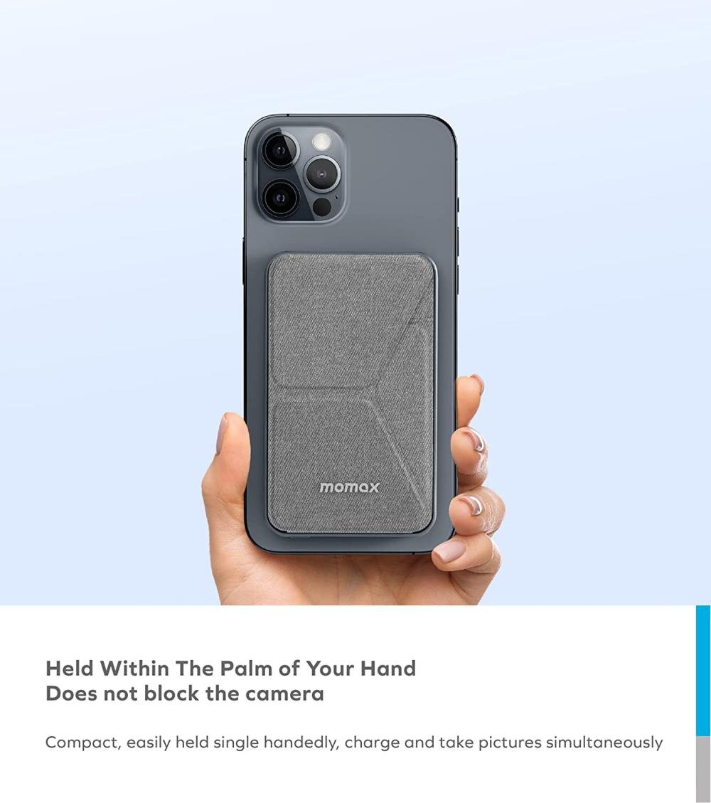 Momax Q Mag Power5 5000mah Magnetic Power Bank With Stand (3)