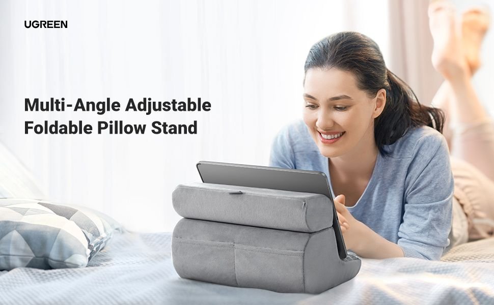 Ugreen Tablet Pillow Stand With 3 Viewing Angles Adjustable Holder (8)