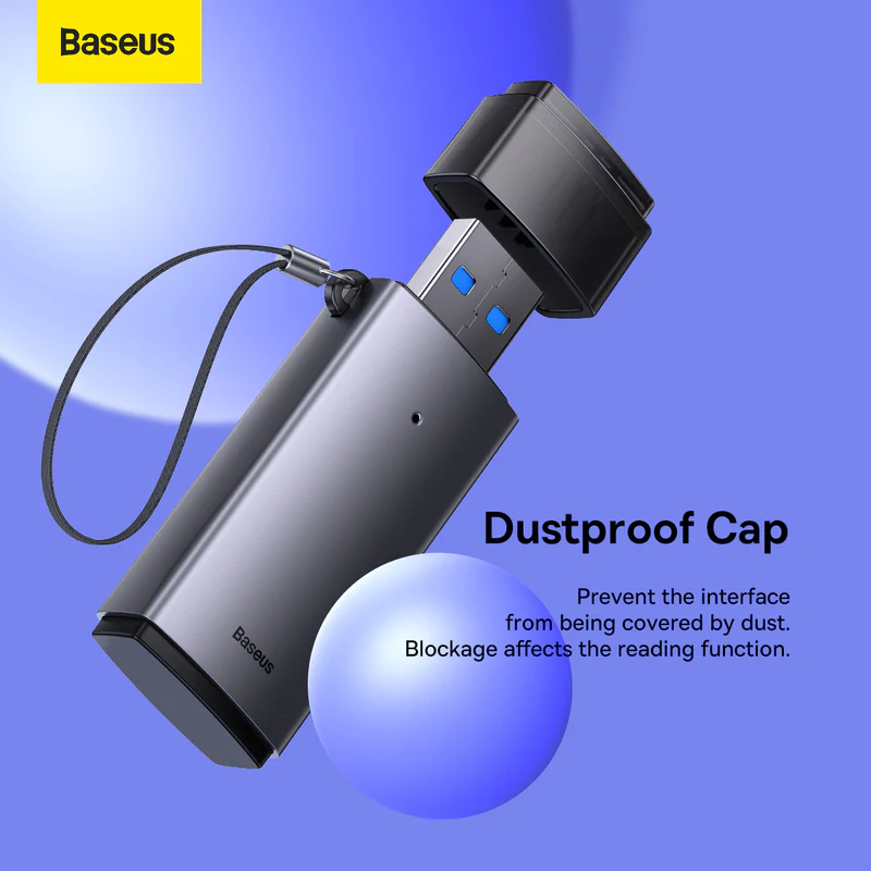 Baseus Airjoy Usb A To Sd Tf Card Reader (4)