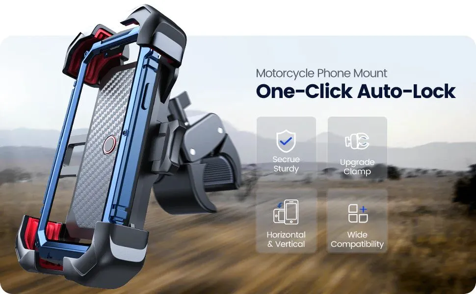 Joyroom Jr Zs288 Universal Bicycle Phone Holder Mount For Mountain Road Bike Handlebar (2)