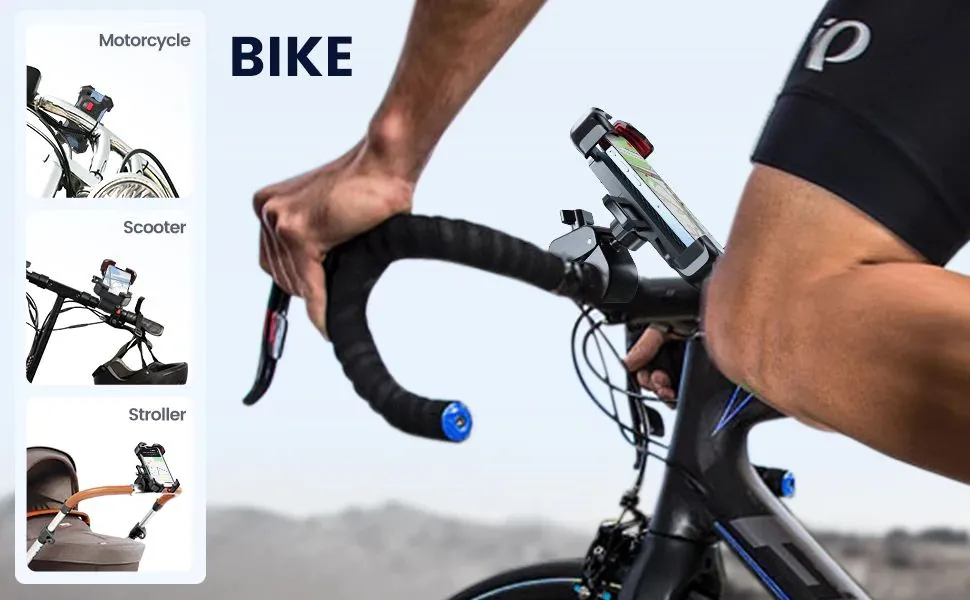 Joyroom Jr Zs288 Universal Bicycle Phone Holder Mount For Mountain Road Bike Handlebar (4)