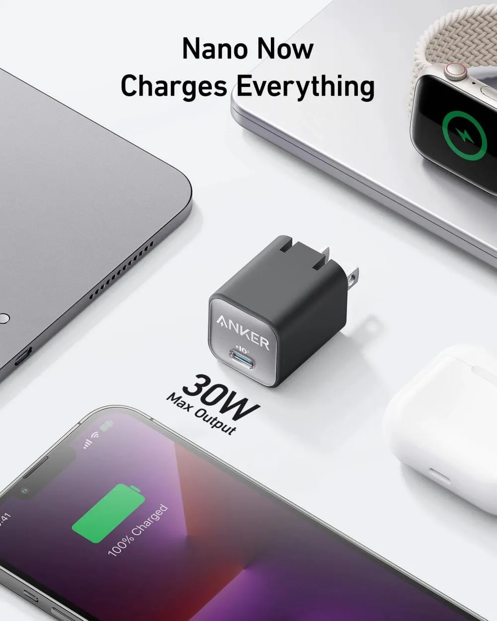 Anker 30w Usb C Gan Charger Nano 3 511anker 30w Usb C Gan Charger Nano 3 511 (6)