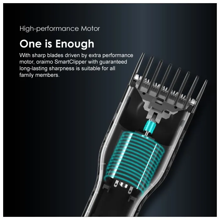 Oraimo Smartclipper Cordless Hair Clipper With 1 Guided Comb (3)