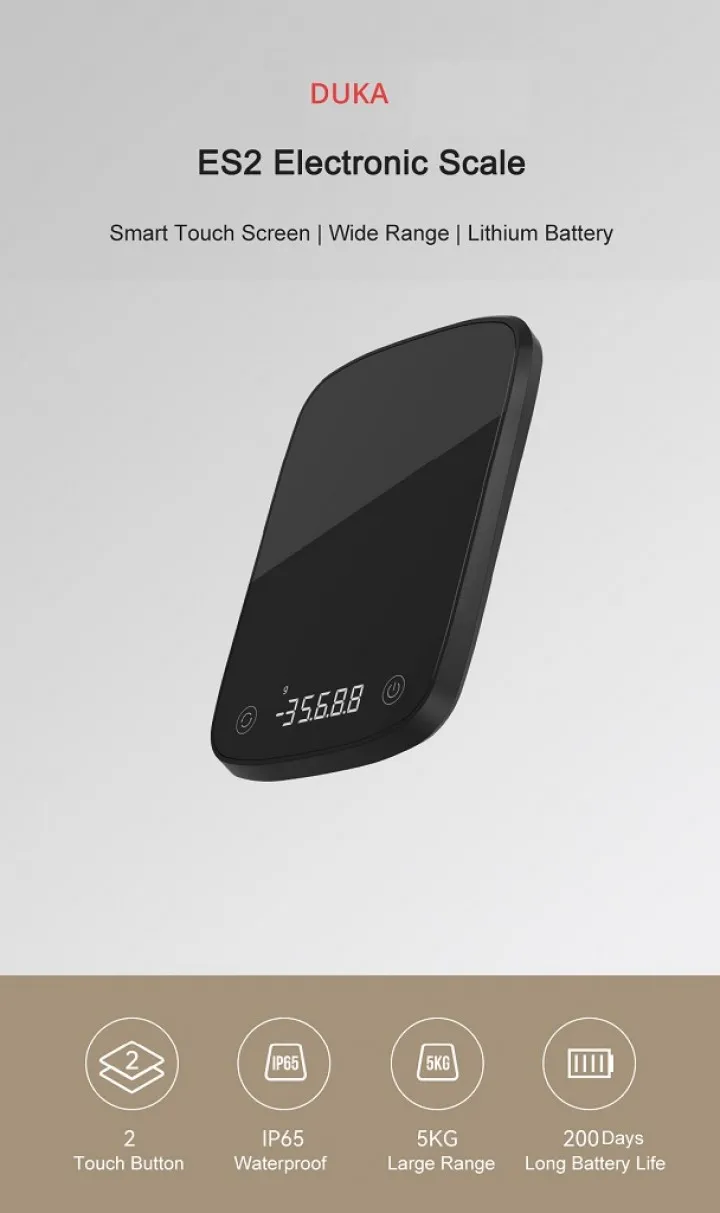 Xiaomi Atuman Duka Es2 High Precision Electronic Scales 5kg (6)