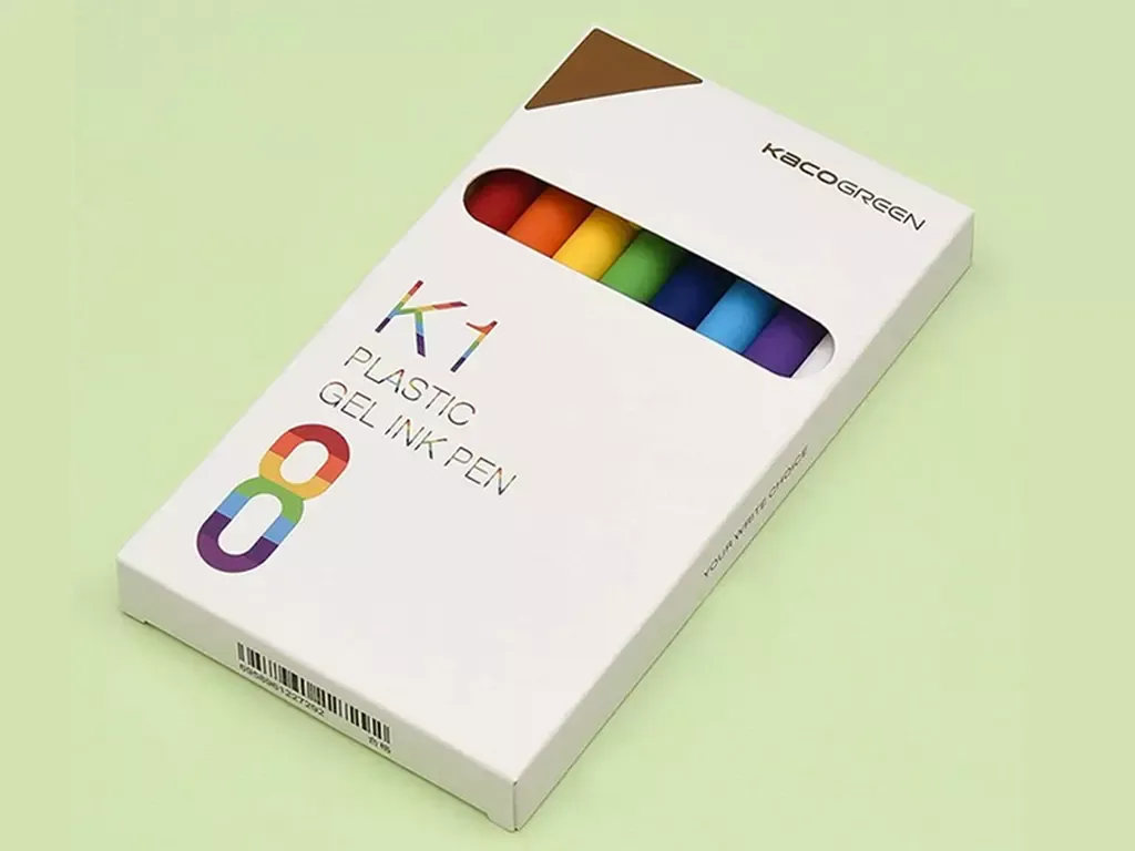 Xiaomi Youpin Kacogreen K1 Plastic Gel Ink Pen 8 Pcs (2)