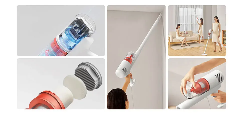 Xiaomi Mijia Handheld Wired Vacuum Cleaner 2 16 Kpa Strong Suction Sweeping Cleaning Tools B205 (2) 1000 461
