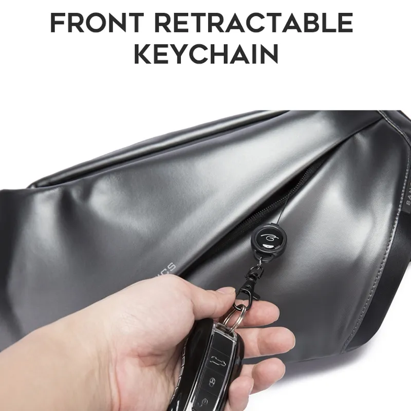 Bange Bg 7311 Men Epithelium Coating Waterproof Crossbody Chest Bag (4)