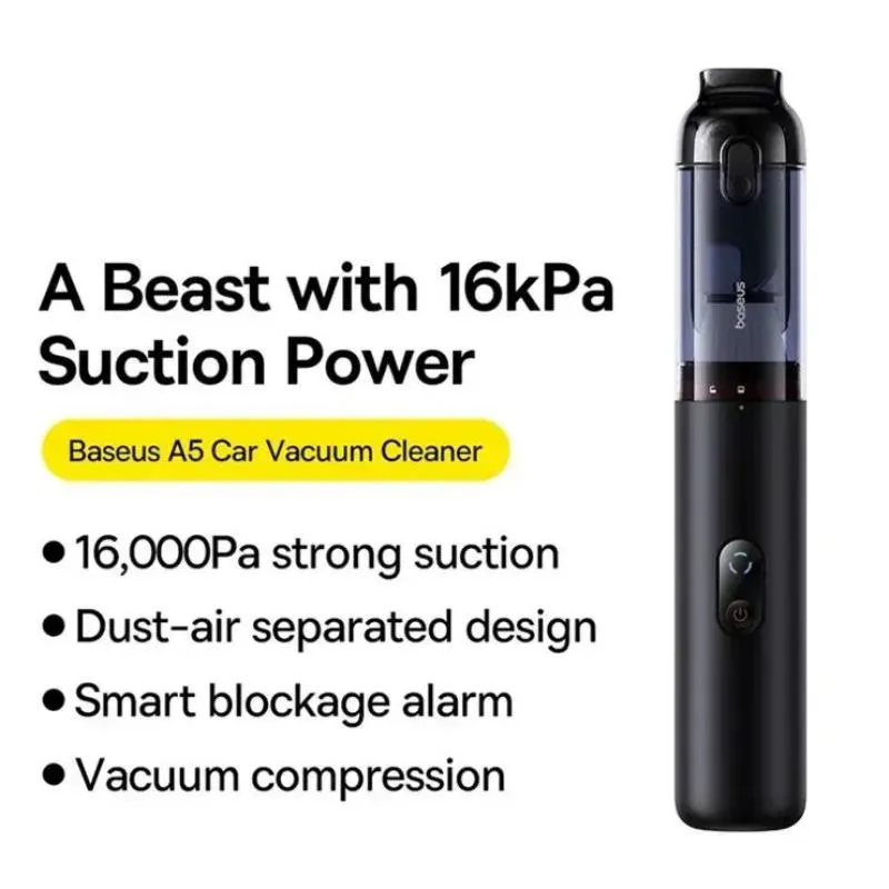 Baseus A5 16000pa Powerful Car Vacuum Cleaner (2)