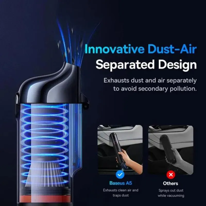 Baseus A5 16000pa Powerful Car Vacuum Cleaner (4)