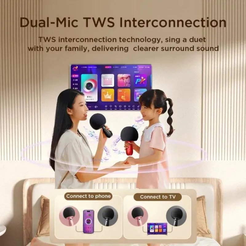 Joyroom Jr Mc6 2 In 1 Multifunctional Bluetooth 5 0 Handheld Microphone (4)