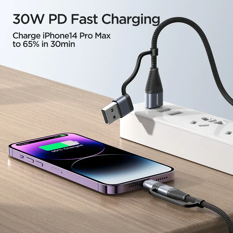 Joyroom 60w 4 In 1 Fast Charging Data Cable (3)