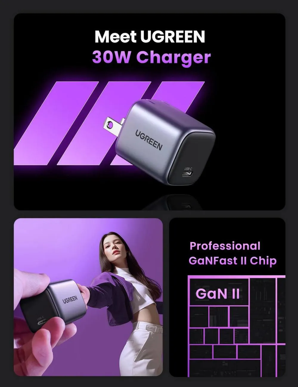 Ugreen Nexode 30w Usb C Charger (1)