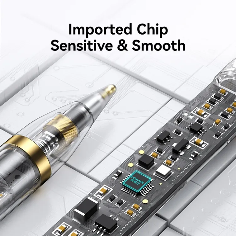 Usams Us Zb264 Transparent Magnetic Charging Tilt Sensitive Touch Capacitive Stylus Pen (5)