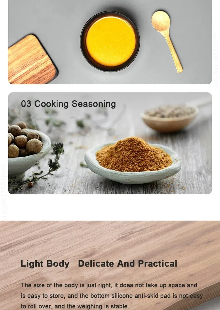 Xiaomi Mijia Electronic Kitchen Scale High Precision Digital Scale For Home Kitchen Kgj001t (6)