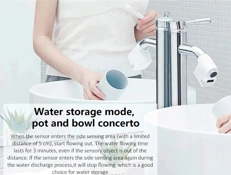 Xiaomi Xiaoda Water Saver Nozzle Tap Smart Faucet Infrared Sensor Hd Znjsq 02 (5)