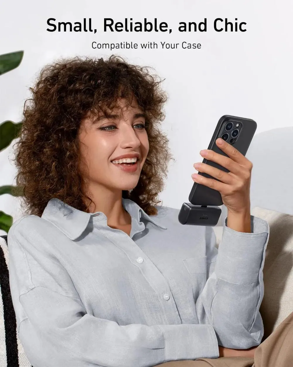 Anker Nano Power Bank 5000mah 22 5w Built In Usb C Connector A1653 (8)