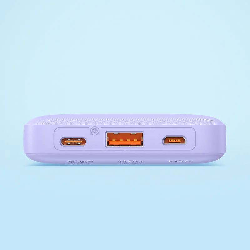 Baseus Power Bank 10000mah Airpow Fast Charge 20w Power Bank (3)
