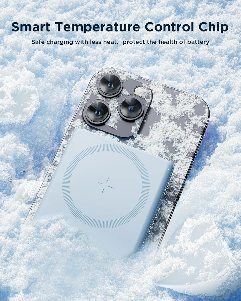 Joyroom Jr Pbm01 20w Magnetic Wireless Power Bank With Built In Cable Kickstand 10000mah (5)