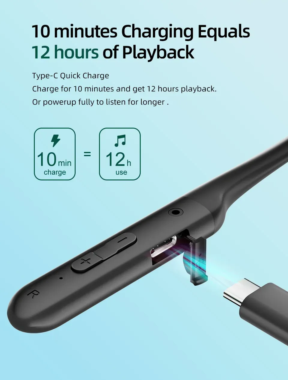 Qcy C2 Bluetooth Neckband Headphones (1)