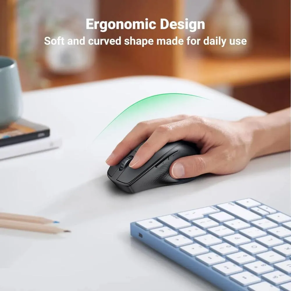 Ugreen Ergonomic Wireless Mouse 4000 Dpi Mu101 (2)
