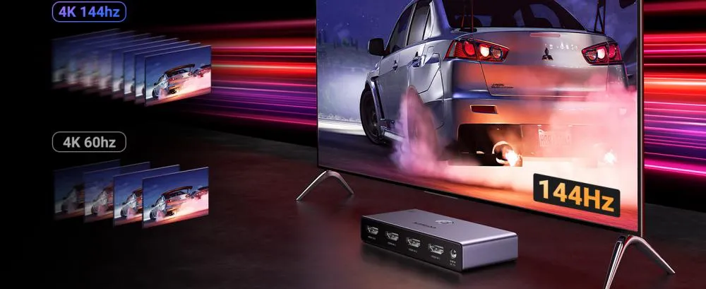 Ugreen Hdmi 2 1 Switch Aluminum Ultra Hd 8k60hz (3)