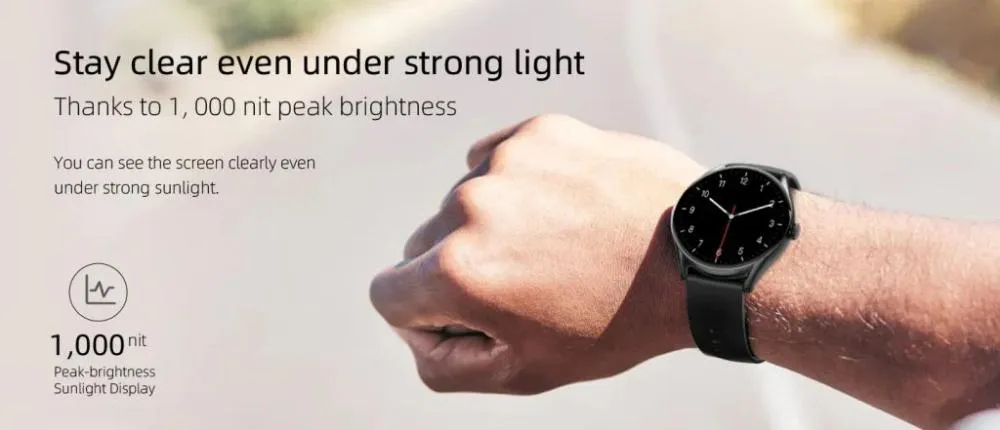 Qcy Watch Gt Smart Watch 60hz Retina Amoled Display (3)