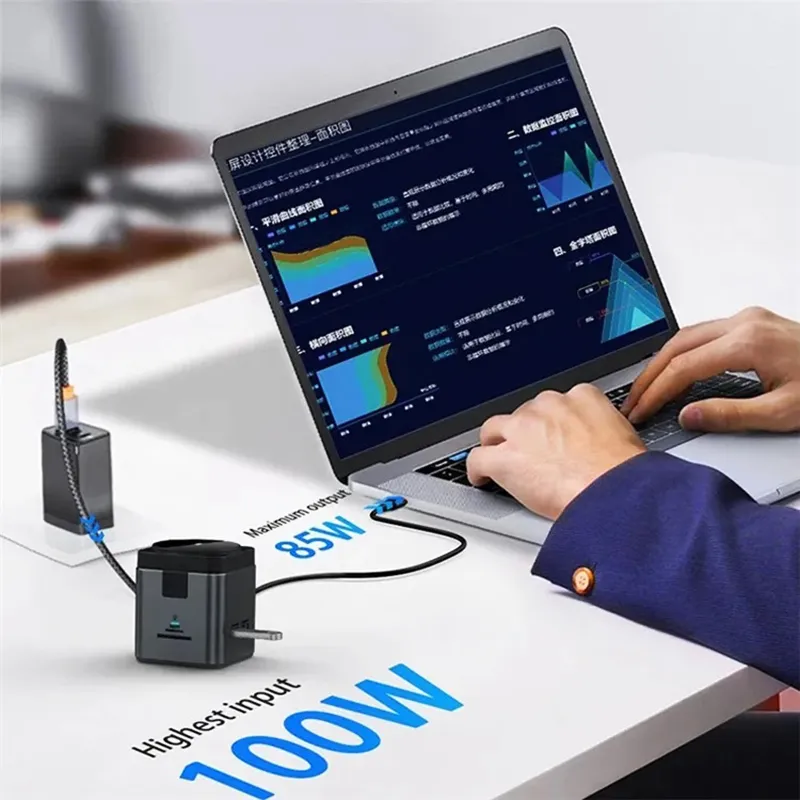 Wiwu Wi W025 9 In 1 Multi Port Docking Station Hub Adapter (3)