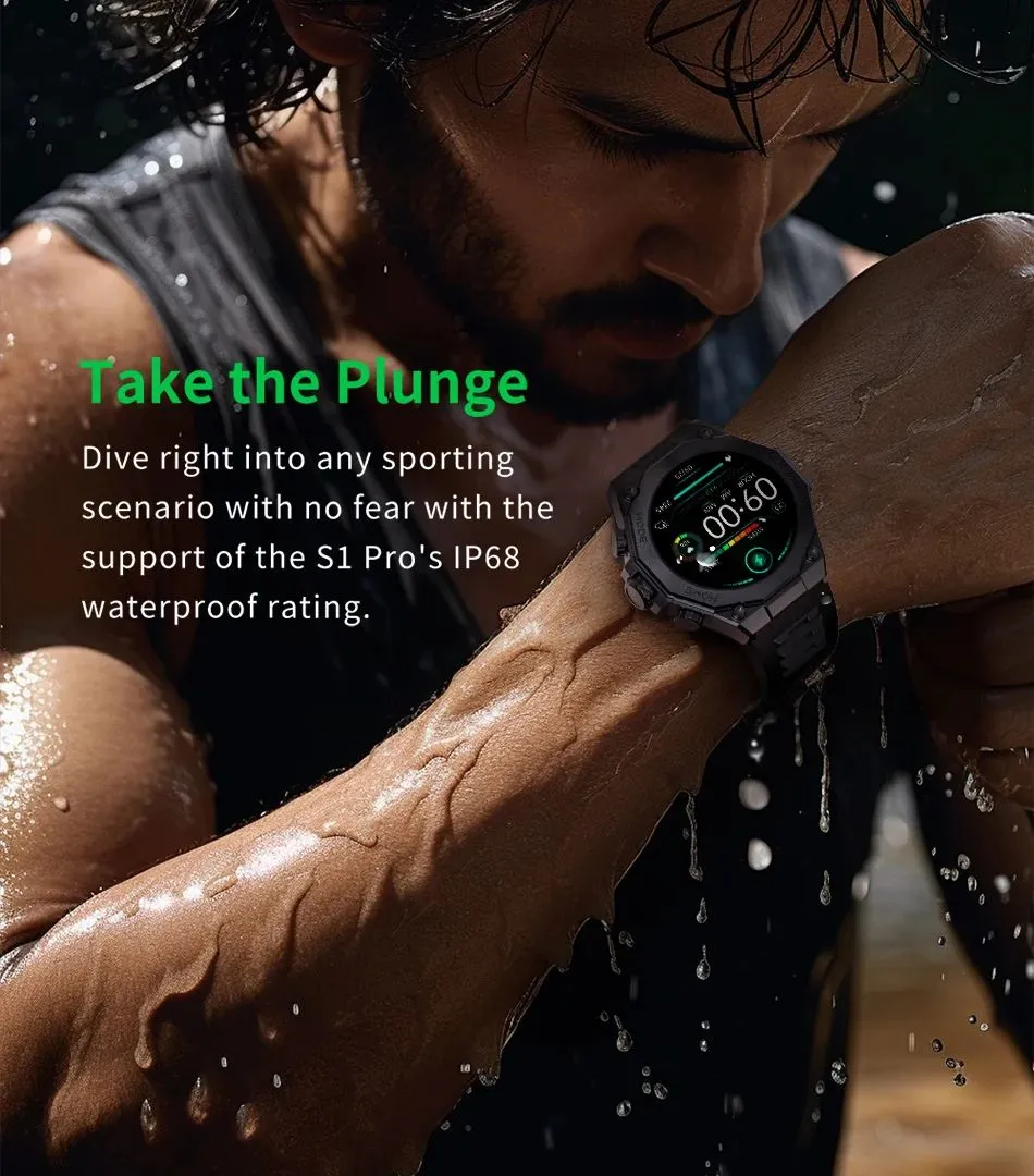 Xiaomi Black Shark S1 Pro Smartwatch With Chatgpt (4)
