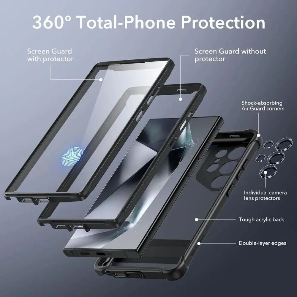 Esr Armor Kickstand Case For Galaxy S24 Ultra Bundle (5)
