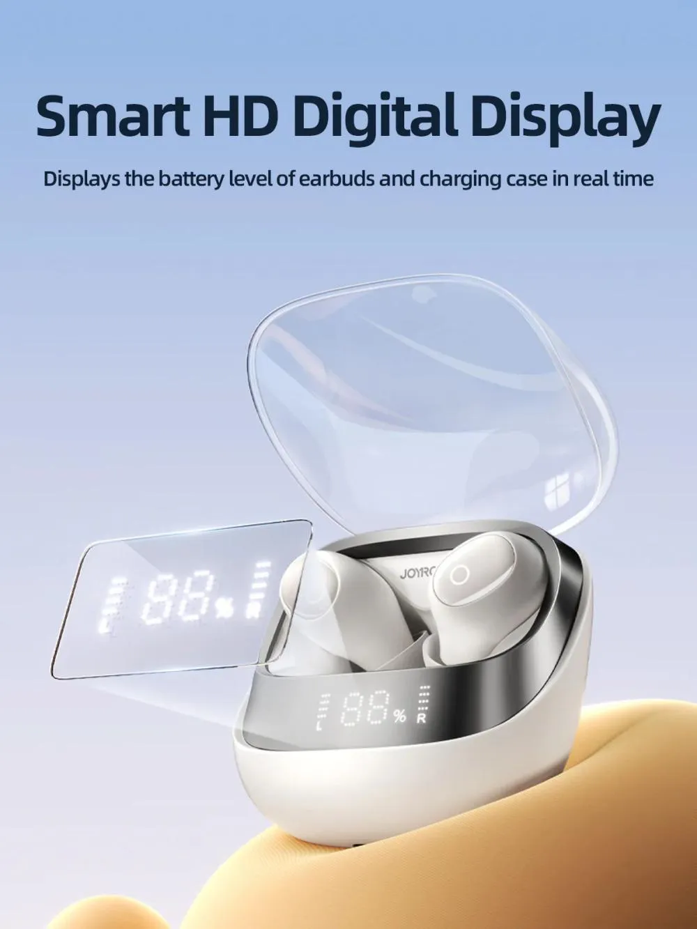 Joyroom Jr Db2 True Wireless Earbuds With Digital Display (3)