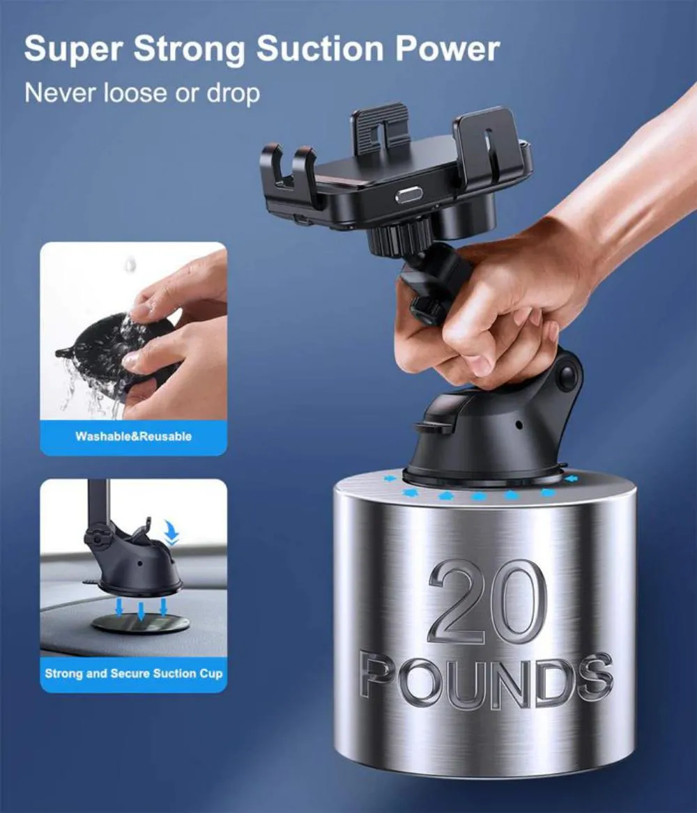 Joyroom Jr Zs219 Qi 15w Three Axis Electric Wireless Car Charger Holder Mount (5)