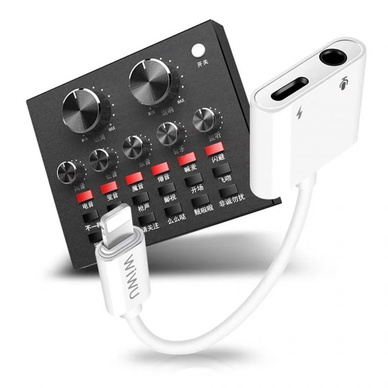 Wiwu Audio Converter Lightning To Lightning 3 5mm (4)