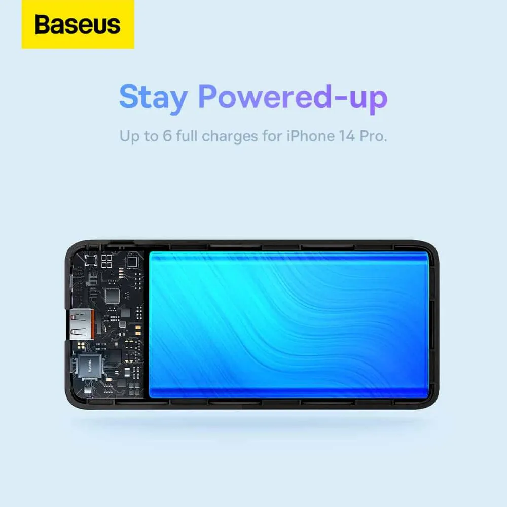 Baseus Airpow Power Bank 30000mah 20w Including Data Cable Usb To Type C (3)