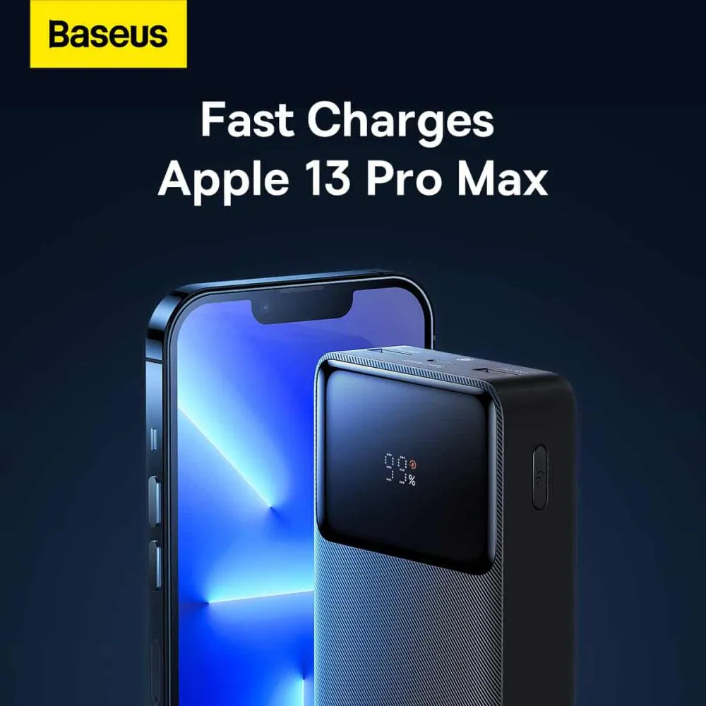 Baseus Power Bank Bipow 25w 20000mah Super Fast Charging Power Bank (4)