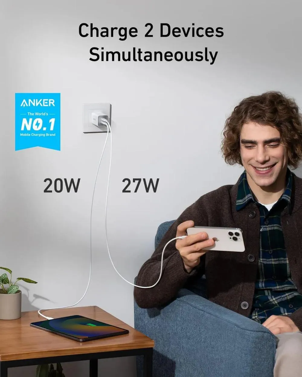 Anker 523 Nano 3 47w 2 Port Foldable Usb C Gan Fast Charger (1)