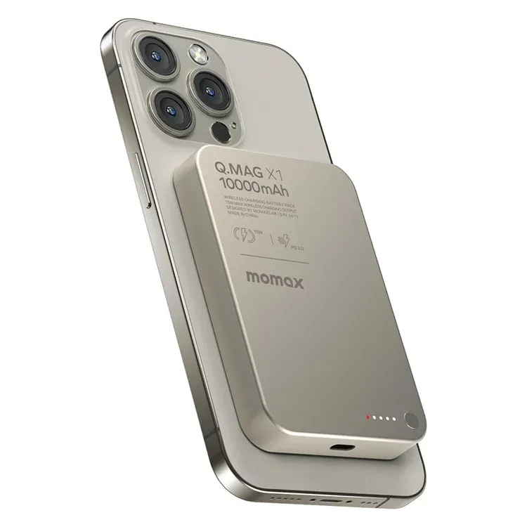 Momax Q Mag X1 Gen 2 10000mah 15w Magnetic Wireless Power Bank (5)