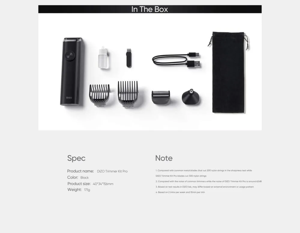 Realme Dizo Trimmer Kit Pro Trimmer (2)