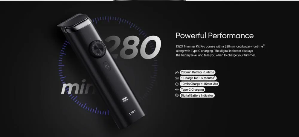 Realme Dizo Trimmer Kit Pro Trimmer (8)